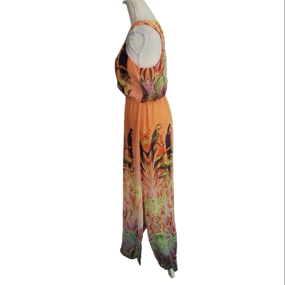 W118 by Walter Baker Orange Parrot Maxi Dress - Picture 5 of 10